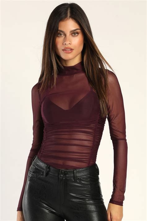 women sheer|lulus sheer bodysuit.